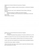 Modificación en la forma de Detención de una persona en Fragancia