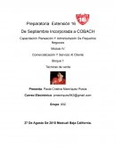 Capacitación Planeación Y Administración De Pequeños Negocios