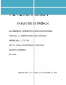 IDENTIDAD ÉTNICA Y EDUCACIÓN INDÍGENA