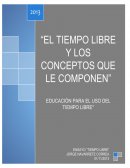 ENSAYO TIEMPO LIBRE.