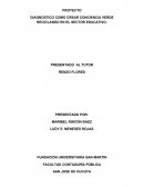 DIAGNOSTICO COMO CREAR CONCIENCIA VERDE RECICLANDO EN EL SECTOR EDUCATIVO