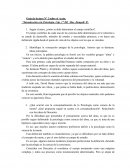 Introducción a la Psicología.