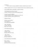 Competencia: Comedor Comunitario