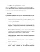 Establecer las regularidades del mercado para elaborar estrategias para dar a conocer la marca del producto