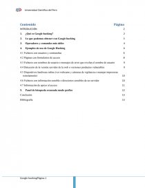 ¿Qué es Google hacking?. Página 1