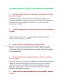 Los grupos económicos del Perú y los negocios internacionales