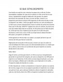 CUENTO DE TERROR SE QUE ESTAS DESPIERTO