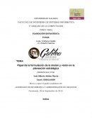 Como se da la Tarea 1 deEvaluanet Planeacion estrategica