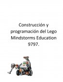 Construcción del Lego Mindstorms NXT.