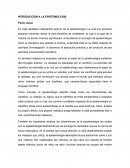 En este apartado hablaremos acerca de la epistemología