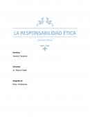 LA RESPONSABILIDAD ÉTICA ANÁLISIS CRÍTICO