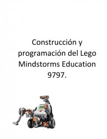 Construcción del Lego Mindstorms NXT.. Página 1