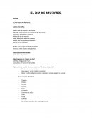 EL DIA DE MUERTOS Lunes CUESTIONAMIENTO