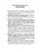 PROGRAMA ENFERMERÍA: TALLER DE NUTRICIÓN