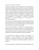 CONCEPTO DE EDUCACION A DISTANCIA