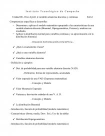 Aplicar la distribución normal para variables continuas y su aproximación con la distribución binomial. Página 1