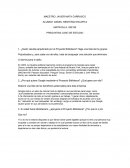 PREGUNTAS CASO DE ESTUDIO ¿Quién resulta perjudicado por el Proyecto Biblioteca?