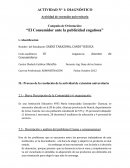 El Consumidor ante la publicidad engañosa