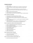 Sociología - Cuestionario