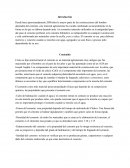 Trabajo de materiales: el cemento