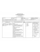 Cabalan Macari. Plan de clases bimestral