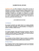 LOS ELEMENTOS DEL ESTADO La Población etc