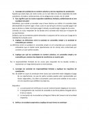 Cuestionario sobre las sociedades mercantiles