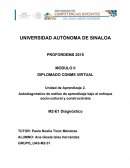 Autodiagnóstico de estilos de aprendizaje bajo el enfoque socio-cultural y constructivista