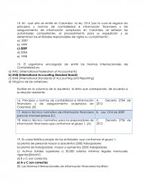 En que consiste la Evaluacion NIIF. Página 1