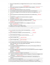 Examen inmunología Ujed. Página 1