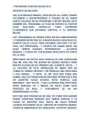 PROGRAMA CONTIGO MUJER 2015 NECESITO UN MILAGRO