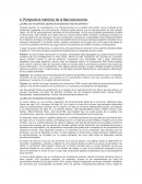 Perspectiva histórica de macroeconomia