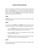 Contrato de cesion de derechos parcial