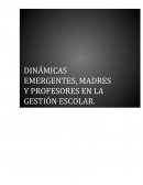 Gestión escolar y participación social