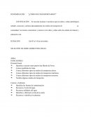 ¿Cómo nos transportamos?