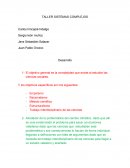 TALLER SISTEMAS COMPLEJOS
