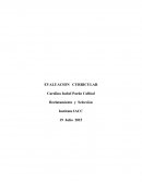 Perfil de Búsqueda: Jefe de Finanzas .