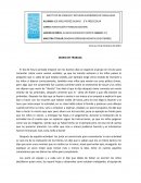 Diario de trabajo. El dia de hoy la jornada empezó con los buenos días...