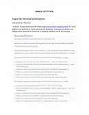Manual basico de python con swampy