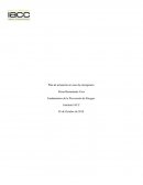 Plan de actuación en caso de emergencia.