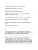 Ciudadania y participacion Realiza una definición propia de lo que es para usted la Cultura.