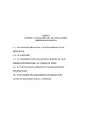 EJEMPLO DE EL ORIGEN Y EVOLUCIÓN DE LAS COALICIONES OBRERAS EN EUROPA