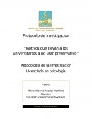 Uso de metodos anticonceptivos