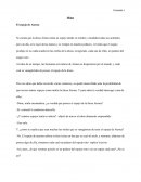 Se cuenta que la diosa Atenea tenía un espejo donde se miraba y estudiaba todas sus actitudes; pero un día, se le cayó de las manos y se rompió en muchos pedazos