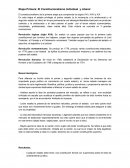 Etapa Primera: El Constitucionalismo Individual y Liberal