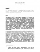 Es la denominación que entre 1931 y 1946 se llamó British Commonwealth of Nations