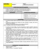 Como es el Emplear el lenguaje para comunicarse y como instrumento para aprender.