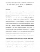 CONTRATO DE FIDEICOMISO ENTRE LA MUNICIPALIDAD PROVINCIAL DE HUÁNUCO, EL BANCO DE LA NACIÓN Y EL MINISTERIO DEL AMBIENTE.