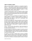 Japón un ejemplo a seguir.