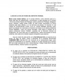 Demanda Derecho Civil